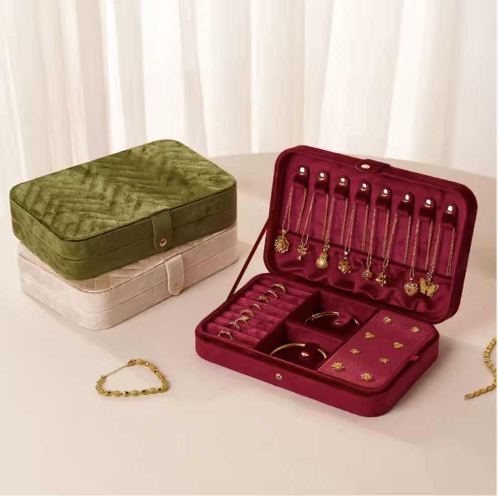 Velvet Vault Jewellery Organizer