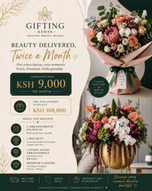 Gifting Kenya Flower Subscription
