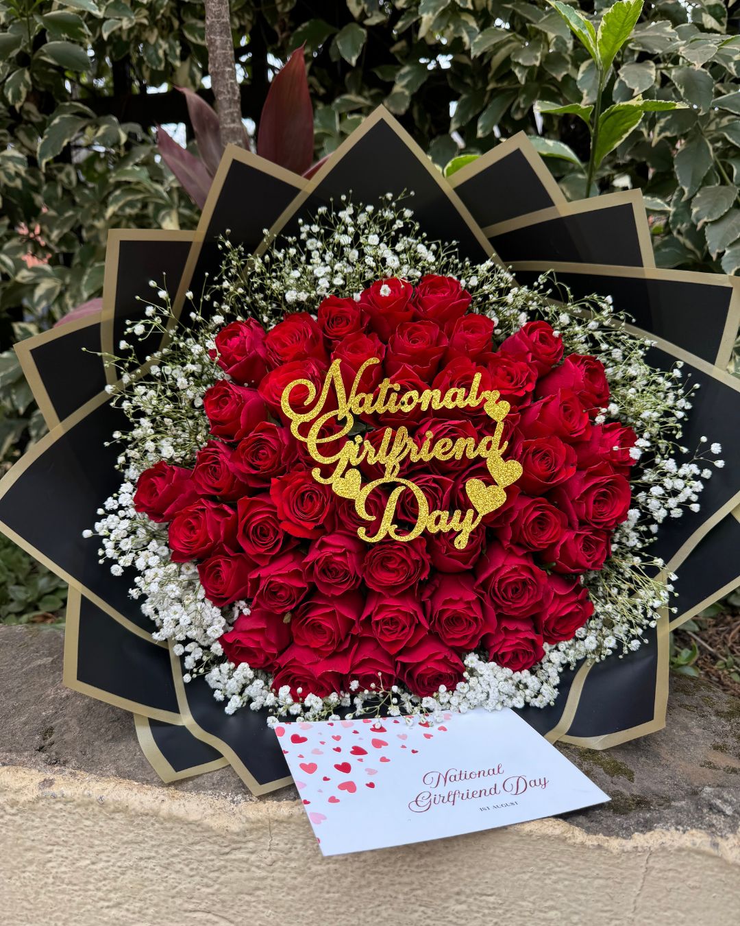 girlfriend day bouquet