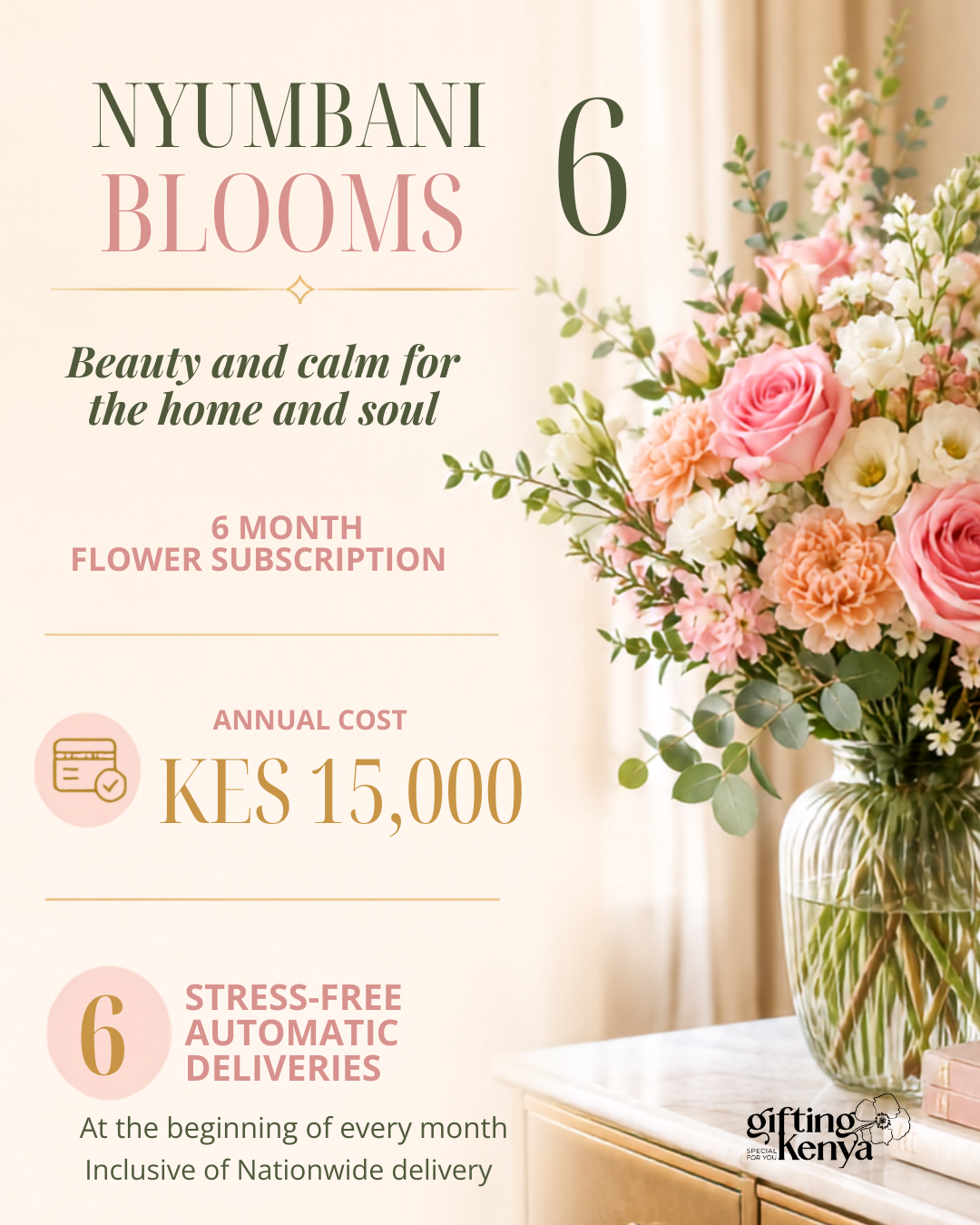 flower subscription Kenya Nairobi