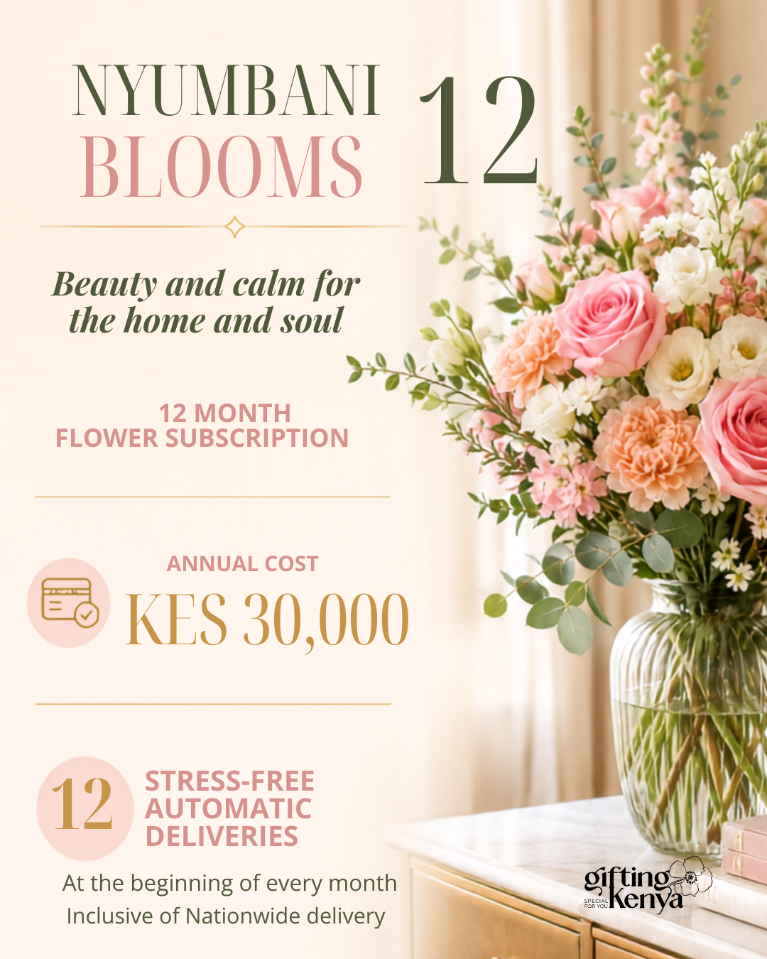 flower subscription Kenya Nairobi